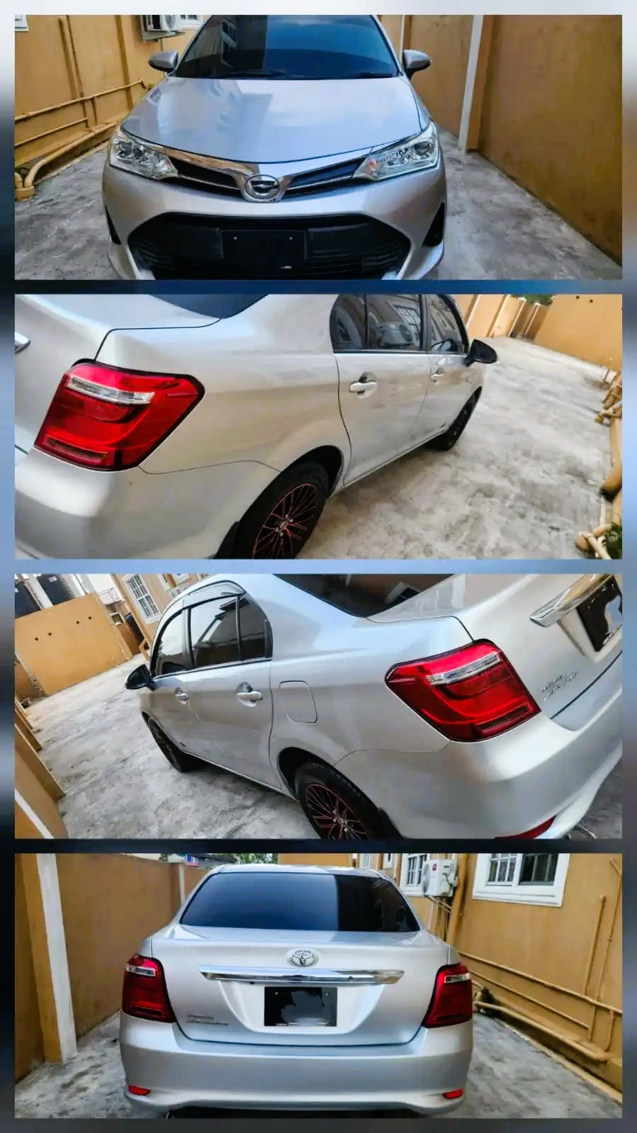 Car before detailing